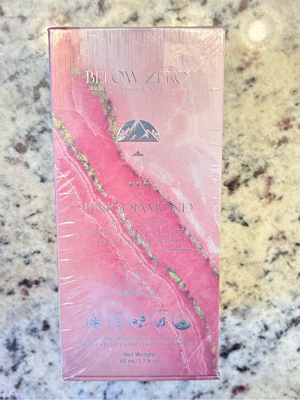 Triple Acting Cell-Renewal Cream And Serum - Below Zero Pink Diamond - Sealed